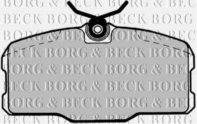 BORG & BECK bbp1145 -  Комплект тормозных колодок, дисковый тормоз